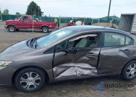 2014 Honda Civic Hybrid из США, поврежденный, VIN 19XFB4F21EE000706